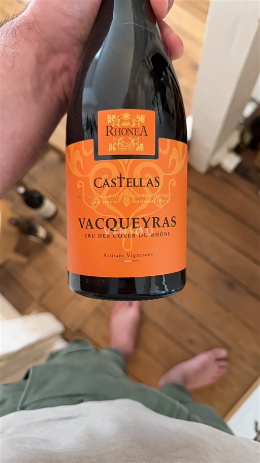 Rona dolina Vacqueyras Castellas 2022