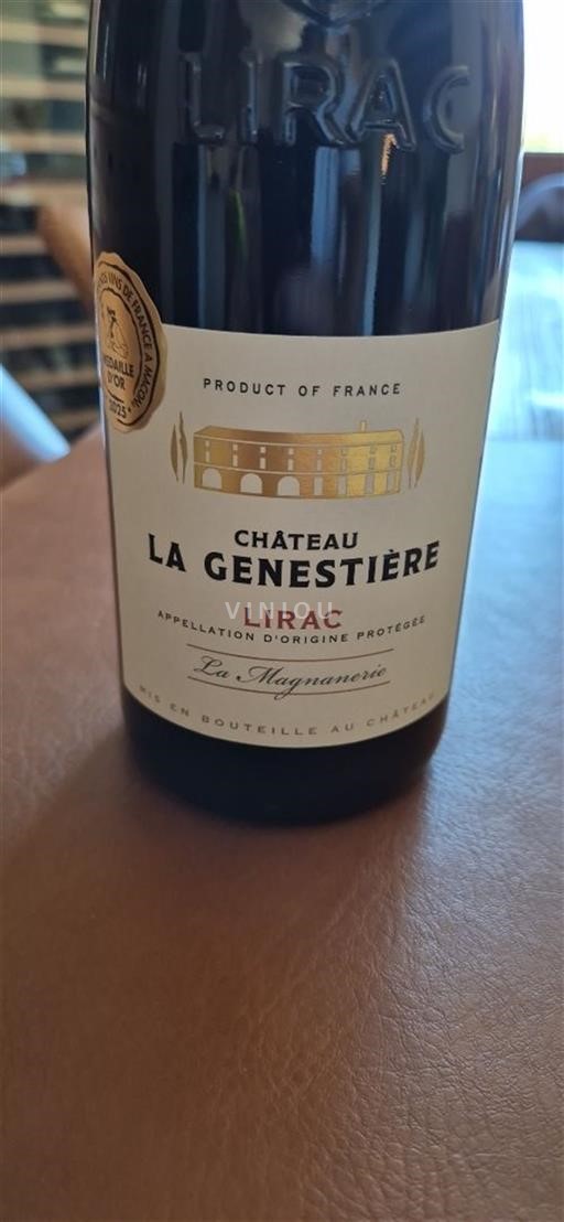 Údolí Rhôny Lirac Château La Genestière 2023