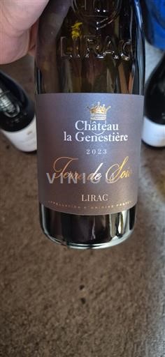 Valle del Ródano Lirac Château La Genestière Terre de Soie 2023