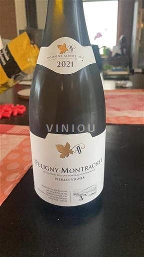 Burgundy Puligny-Montrachet Domaine Albert Joly Vieilles Vignes 2021