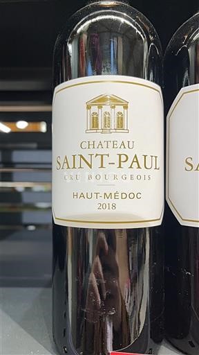 Bordeaux Haut-Médoc Château Saint-Paul 2018