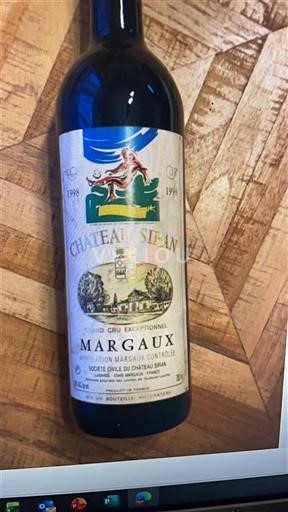 Bordeaux Margaux Château Siran 1998
