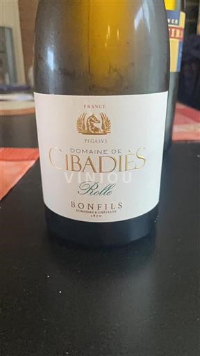 Languedoc No especificado Domaine Cibadiès Rolle 2023