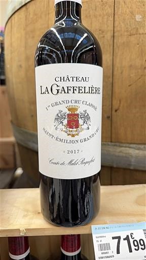 Bordeaux Saint-Émilion Grand Cru Grand Cru Château La Gaffelière 2017