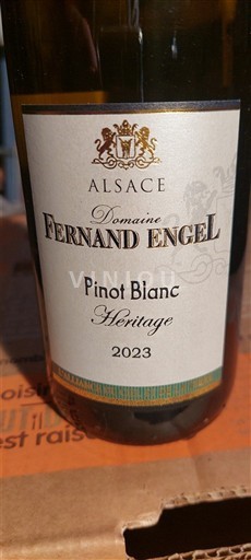 Alsacia Domaine Fernand Engel Héritage 2023