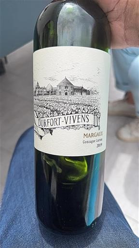 Burdeos Margaux Grand Cru Durfort-Vivens 2019