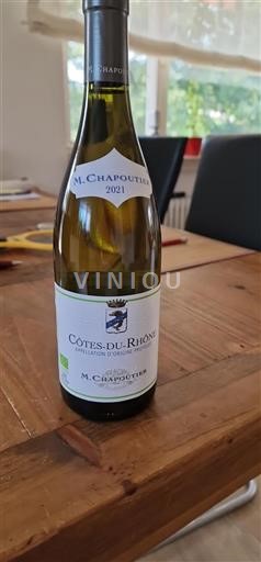 Vallée du Rhône Côtes-du-rhône M. Chapoutier 2021
