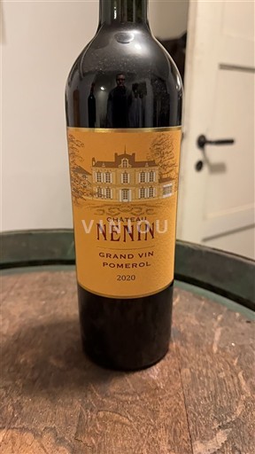 Bordeaux Pomerol Château Nénin 2020