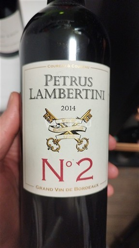 Bordeaux Petrus Lambertini N°2 2014