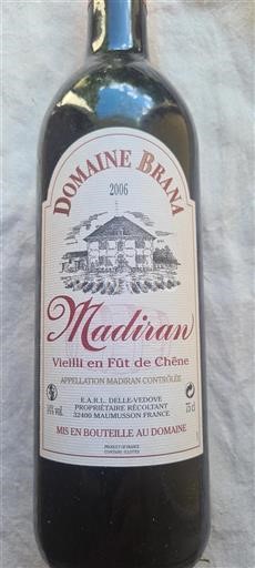Sud-Ouest Madiran Domaine Brana 2006