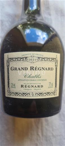 Borgogna Chablis Régnard Grand Régnard 2021