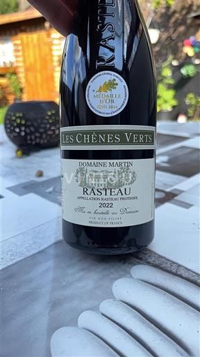 Údolí Rhôny Rasteau Domaine Martin Les Chênes Verts 2022