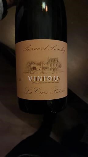 Thung lũng sông Loire Chinon Bernard Baudry La Croix Boissée 2021