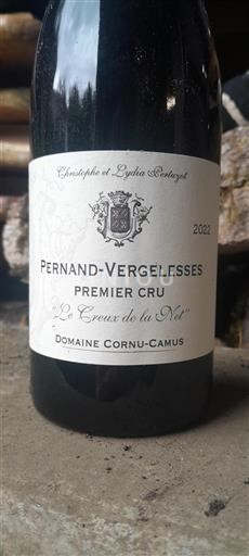 Borgoña Pernand-Vergelesses Premier Cru Domaine Cornu-Camus Le Creux de la Net 2022