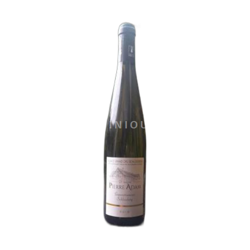 Vin Blanc sec Schlossberg Domaine Pierre Adam 2016 France Alsace AOC Grand Cru