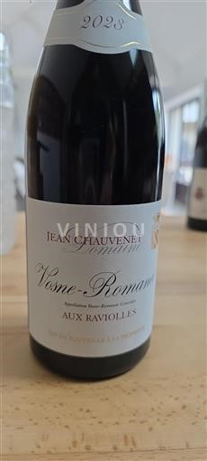 Burgundi Vosne-Romanée Jean Chauvenet Aux Raviolles 2023