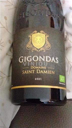 Rona dolina Gigondas Domaine Saint Damien 2021
