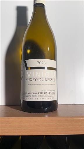 Burgundia Auxey-duresses Alain et Vincent Creusefond 2023