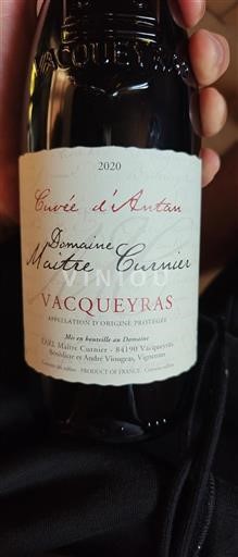 Rona dolina Vacqueyras Domaine Maître Curnier d'Antan 2020
