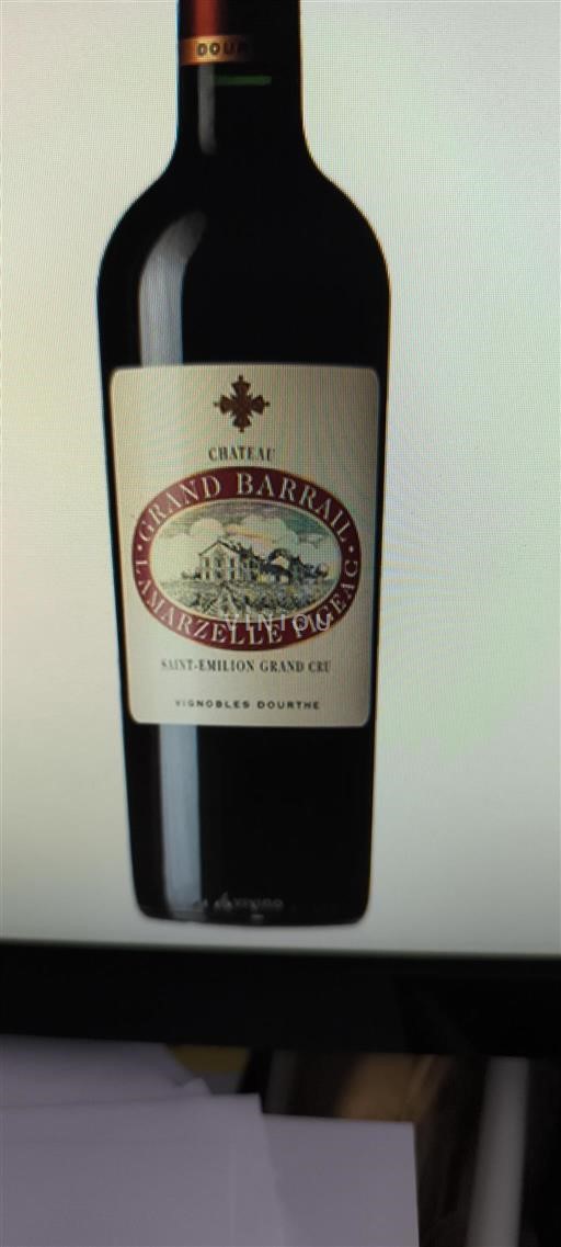 Bordeaux Saint-Émilion Grand Cru Grand Barrail Lamarzelle Figeac 2019