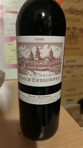 Vin Saint-Estèphe Cos d'Estournel - 1999 - Avis, conseil