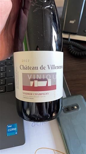 Thung lũng sông Loire Saumur-champigny Château Villeneuve 2021
