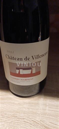 Vale do Loire Saumur-champigny Château Villeneuve 2021