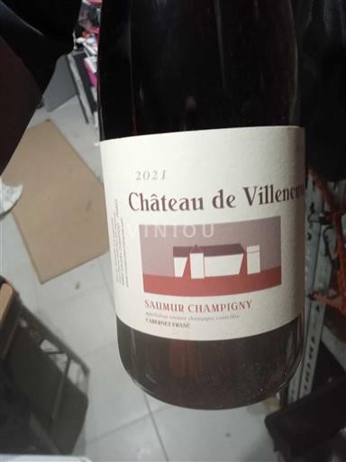 Thung lũng sông Loire Saumur-champigny Château Villeneuve 2021