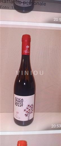 Vin Rouge sec Gelso Rosso Tenuta I Gelsi 2022 Italie Basilicate DOC