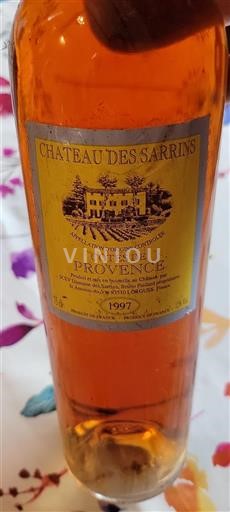 Provence Côtes-de-Provence Château Des Sarrins 1997