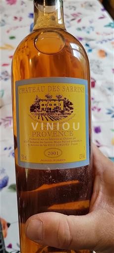 Provence Côtes-de-Provence Château Des Sarrins 2001