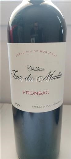 Burdeos Fronsac Chateau Tour du Moulin 2021