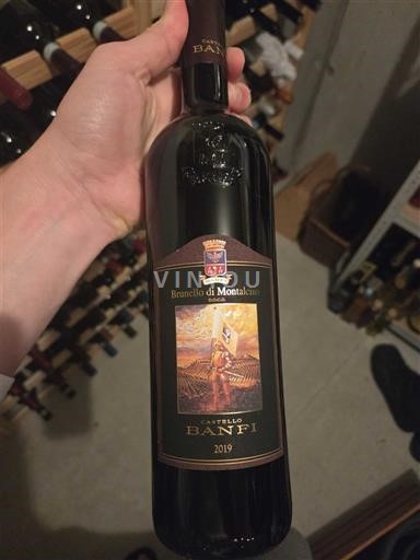 Toskana Brunelo di Montaldžino Castello Banfi 2019