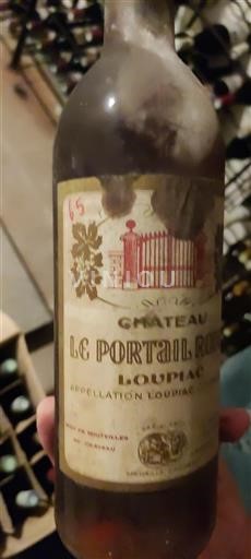 Burdeos Loupiac Château Le Portail Rouge Sin añada