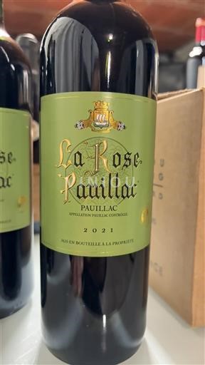 Bordeaux Pauillac La Rose Pauillac 2021