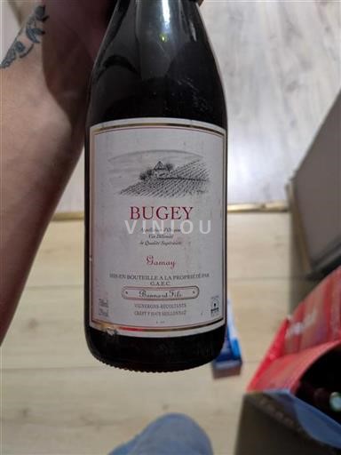 Savoie ja Bugey Bugeyn viinialue Bonnard Fils Ei vuosikertaa