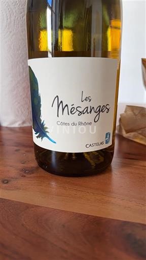Rhônen laakso Côtes-du-rhône Castelas Les Mésanges 2024