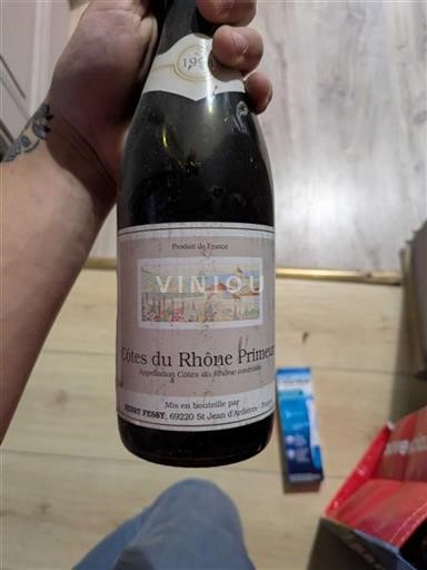 Rhônedalen Côtes du Rhône Côtes du Rhône Primeur 1983