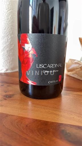 Rhônen laakso Côtes-du-rhône Castelas Liscardinal 2024