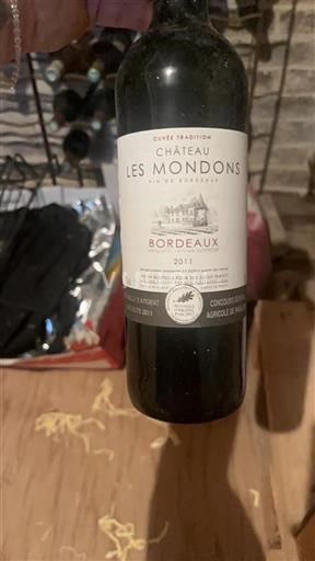 Bordeaux Château Les Mondons Tradition 2011