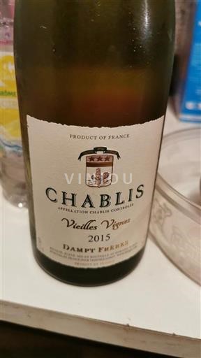 Burgund Chablis Dampt Frères Vieilles Vignes 2015
