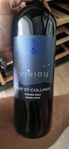 Bordeaux Graves Vignobles Ardouin Nuit et Collines 2022