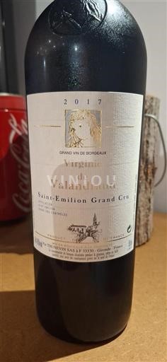 Bordeaux Saint-Émilion Grand Cru Valandraud Virginie de Valandraud 2017