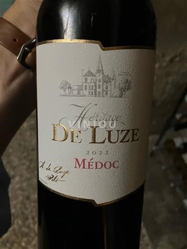 Bordeaux Médoc Luze Héritage 2022