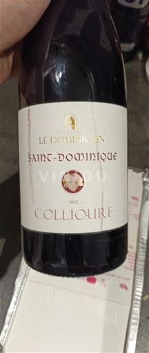Roussillon Collioure Le Dominicain Saint-Dominique 2022