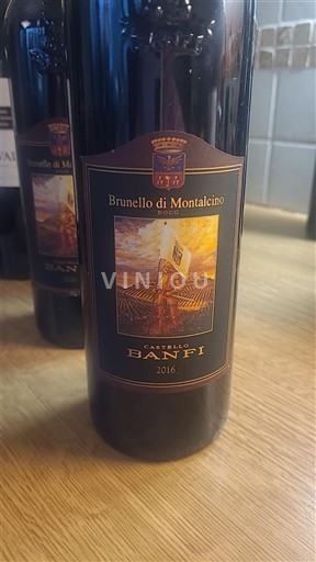Toscana Brunello di Montalcino. Castello Banfi 2016