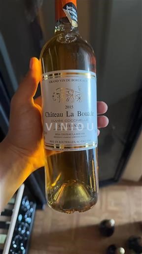 Bordeaux Sauternes Château La Bouade Coccinelle 2015