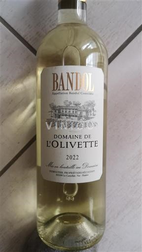 Provence Bandol Domaine L'Olivette 2022