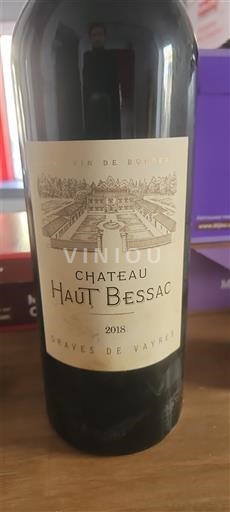 Bordeaux Graves-de-Vayres Château Haut Bessac 2018