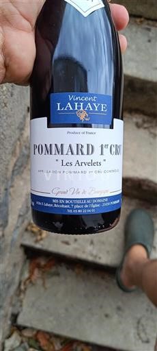 Bourgogne Pommard Premier Cru Vincent Lahaye Les Arvelets Icke årgångsbetecknad